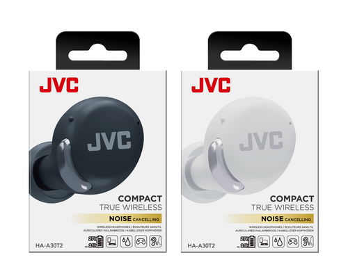 JVC HA-A30T2 Compact True Wireless with Noise Cancelling 
