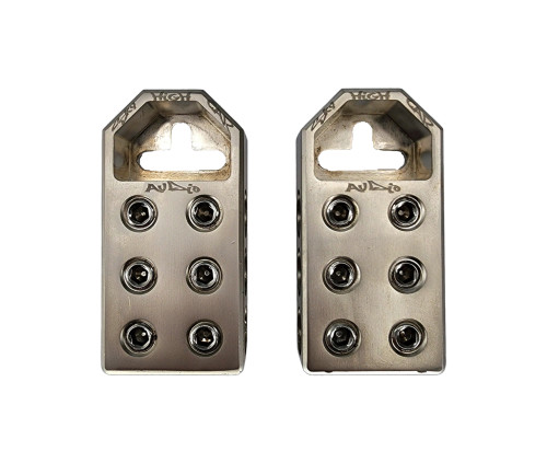 Sky High Car Audio (6) 1/0 Battery Terminals Cast Aluminum