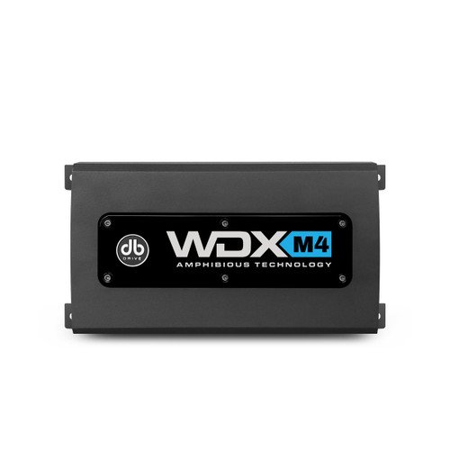DB Drive WDX M4 WDX Series 4-Channel Marine Amplifier - 150W RMS x 4 