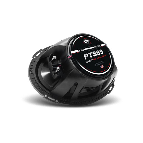 DB Drive PTS69 Platinum Series 6x9" 125W RMS 3-Way Car Speakers - 2 Ohm 