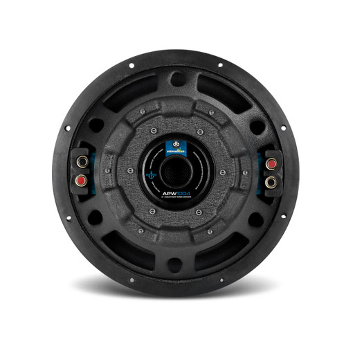 DB Drive APW10D4 10" 300W RMS Shallow-Mount Marine Subwoofer - Dual 4 Ohm