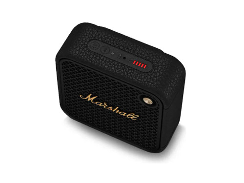 Marshall Willen II Portable Bluetooth Speaker - Black & Brass