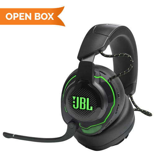 Open Box - JBL Quantum 910X Wireless Gaming Headset - Black/Green