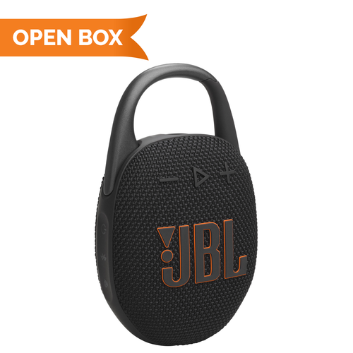 Open Box - JBL - Clip 5 Portable Bluetooth Speaker - Black