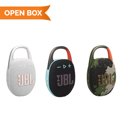 Open Box - JBL Clip 5 Waterproof Bluetooth Wireless Speaker