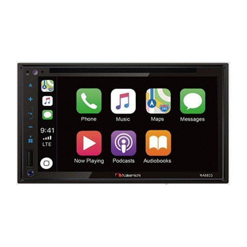 Nakamichi 6605A CD/DVD Receiver with Apple CarPlay and Android Auto