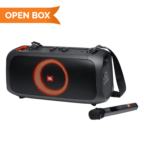 Open Box - JBL PartyBox On-The-Go Portable Bluetooth Party Speaker - Black