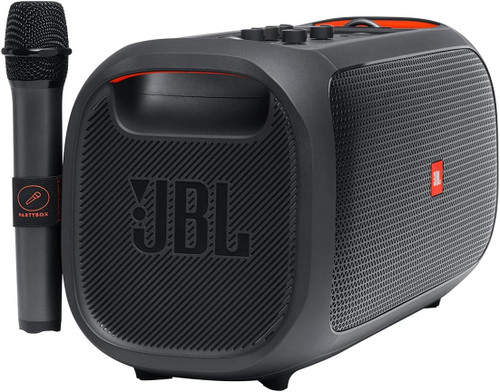 Open Box - JBL PartyBox On-The-Go Portable Bluetooth Party Speaker - Black