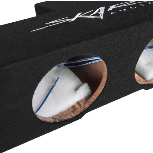 Skar Audio Quad 8" Ported Subwoofer Enclosure for 2019-2024 Chevy Silverado & GMC Sierra Double Cab