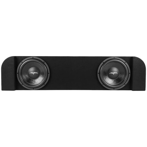 Skar Audio Dual 12" 1000W RMS Loaded Subwoofer Enclosure for 2014-2018 Chevy Silverado & GMC Sierra Crew Cab Trucks