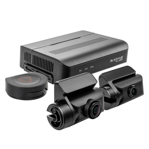 BlackVue DR970X-BOX-2CHPLUS-64 2-Channel/Dual Dashcam with 2.4 - 5GHz Wi-Fi & 4K UHD Front & 1080P FHD Rear (Hide Away Locked Box & 64GB Micro-SD Card Included)