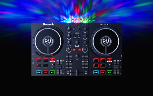 Numark Party Mix II Next Generation DJ Controller with Built-in Light Show
