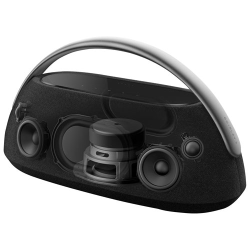 Open Box - Harman Kardon Go Play 3 Waterproof Bluetooth Wireless Speaker - Black