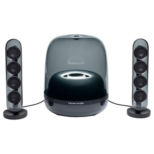 Open Box - Harman Kardon SoundSticks 4 Bluetooth Wireless Speaker - Black