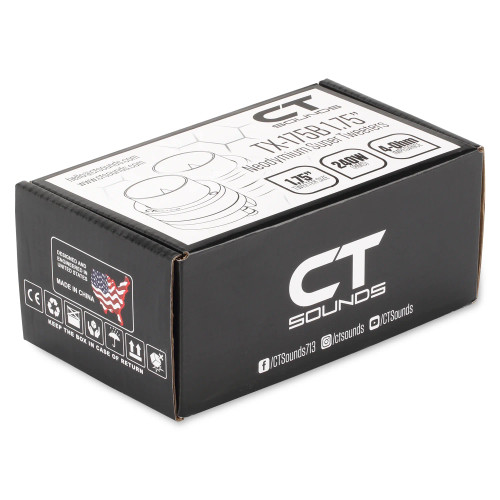 CT Sounds TX-175B 1.75” 240W RMS Neodymium Super Tweeters (Pair)