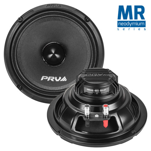 PRV Audio 6MR400-NDY-4 BULLET 6.5″ Neodymium Midrange Bullet Loudspeaker - 4 Ohm