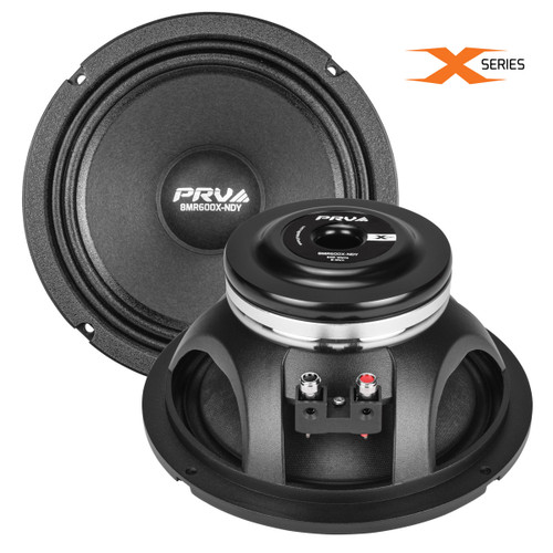 PRV Audio 8MR600X-NDY 8" Midrange Neodymium Loudspeaker - 8 Ohm