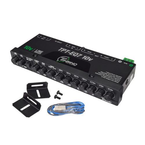 Timpano TPT-EQ7 10v 7 Band Equalizer &  High Voltage Line Driver