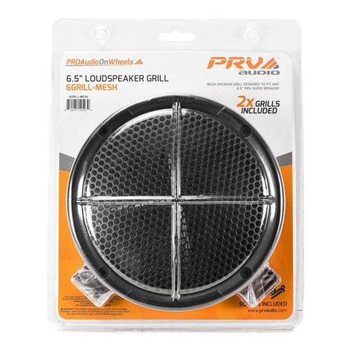 PRV Audio 6GRILL-MESH 6.5" Loudspeaker Mesh Grill (Pair)