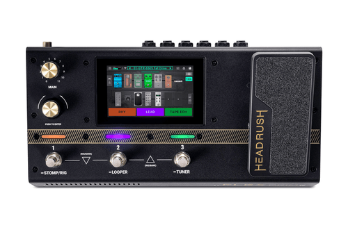 HeadRush Flex Prime Compact Multi-FX and Amp Modeler with 4" Touchscreen