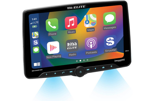 Boss Audio BE14ACP.WXC 14” Floating Touchscreen with Wireless Android Auto / Apple Carplay and Backup Camera Included 