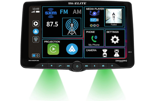 Boss Audio BE14ACP.WX 14” Floating Touchscreen with Wireless Android Auto / Apple Carplay 