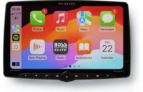 Boss Audio BE14ACP.WX 14” Floating Touchscreen with Wireless Android Auto / Apple Carplay 