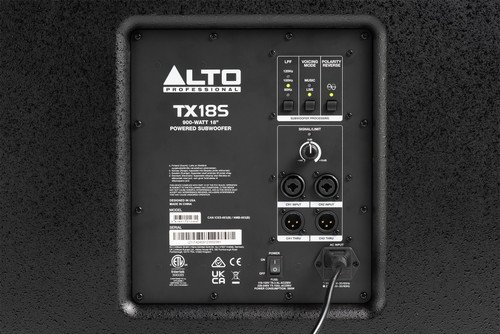 Alto Professional TX18S 900-Watt 18" DSP-Enhanced Powered Subwoofer
