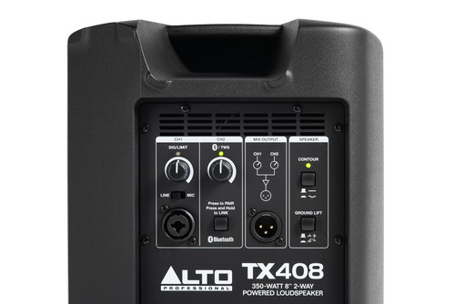 Alto Professional TX408 350-Watt 8" Powered Loudspeaker with Bluetooth