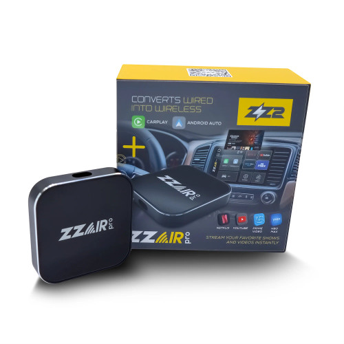 ZZ2 ZZAIR-PRO2 Wired to Wireless CarPlay or Android Auto Coversion Adapter