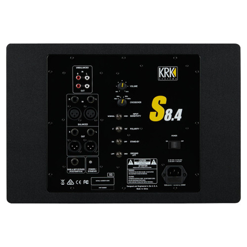 KRK S8.4 8" Powered Studio Subwoofer