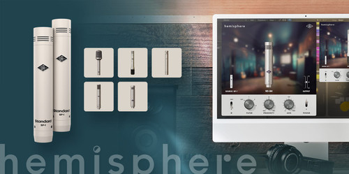 Universal Audio SP-1 Pencil Microphone with Hemisphere Mic Modelling (Pair)