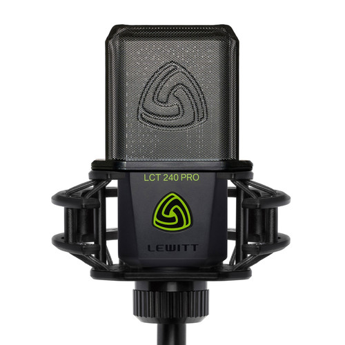 Lewitt Audio LCT 240 PRO Vocal Set XLR Condenser Studio Microphone - Black