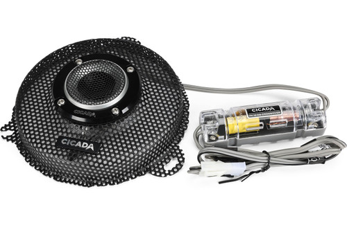 Cicada Audio CHDSGGT 6.5" Replacement Grilles with Tweeter Cutout for 2014-2023 Harley-Davidson Street Glide Models