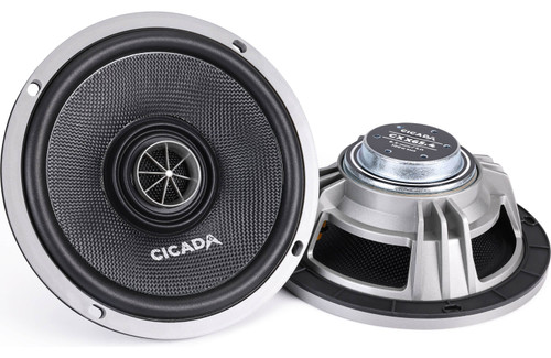 Cicada Audio CXX65.4 6.5" 100W RMS Pro Coaxial 2-Way Motorcycle Speakers - 4 Ohm