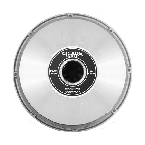 Cicada Audio CMB10S.4 10" 800W RMS Pro Mid-Bass Motorcycle Speaker  - 4 Ohm