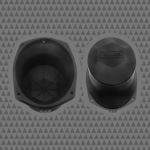 Cicada Audio CHD69SD 6 x 9" Silicone Bag Divider use with only 8" Pro Mid-bass Drivers