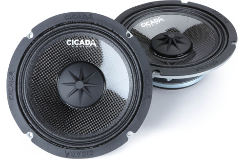 Cicada Audio CM65.2X CMC 6.5" 250W RMS Midbass Speakers for Select 2014-Up Harley-Davidson Motorcycles - 2 Ohm