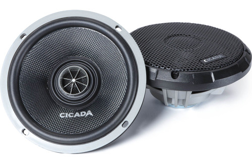 Cicada Audio CXX65.2 6.5" 100W RMS Pro Coaxial 2-Way Motorcycle Speakers - 2 Ohm
