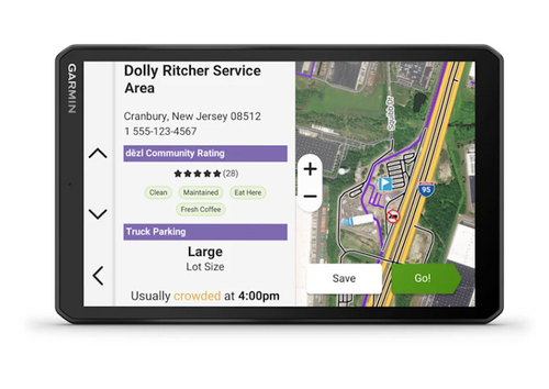 Garmin dēzl OTR820 8" GPS Truck Navigator