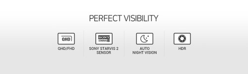 FineVu GX35 2CH 2K QHD Dual-Channel Dash Cam with Parking Mode, WiFi, GPS, ADAS