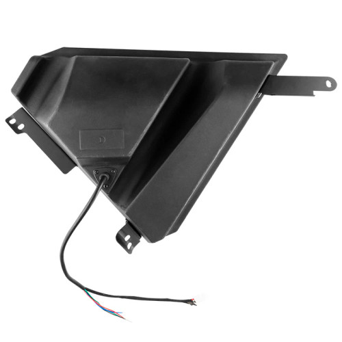 DS18 SLG-FKP6v2 Front Kick Panel 2 x 6.5" Empty Enclosure for 2015-Up Polaris Slingshot