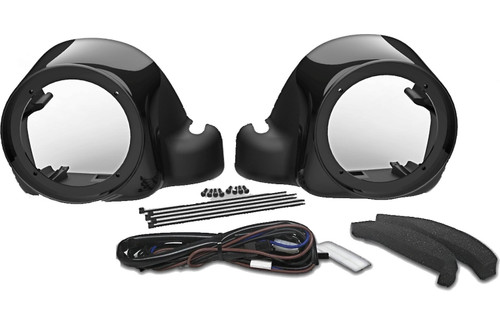 Kenwood Excelon CA-POD14LC Lower Speaker Pods for Liquid-Cooled Harley-Davidson Touring Motorcycles