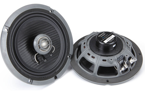 Kenwood Excelon XM65R 6.5" 150W RMS 2-Way Replacement Rear Speakers for Select 2014+ Harley-Davidson Touring Model Motorcycles