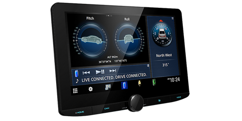 Kenwood Excelon DMX1038S 10.1" HD Touchscreen Double Din Digital Multimedia Receiver 