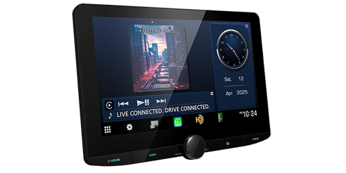 Kenwood Excelon DMX1038S 10.1" HD Touchscreen Double Din Digital Multimedia Receiver 