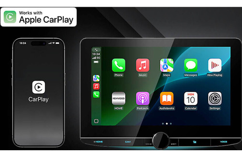 Kenwood Excelon DAX1050XR 10.1" HD Touchscreen Double Din Direct Replacement Digital Multimedia Receiver