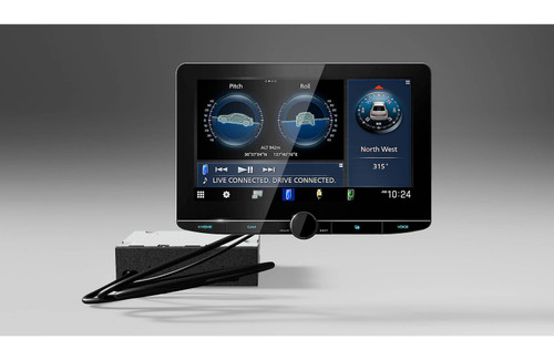 Kenwood Excelon DAX1050XR 10.1" HD Touchscreen Double Din Direct Replacement Digital Multimedia Receiver