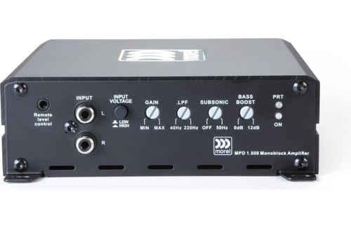 Morel MPD 1.500 MPD Series 350W RMS Mono Subwoofer Amplifier