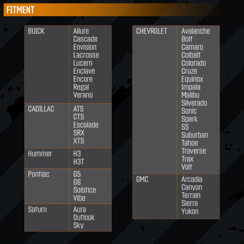 Skar Audio SK-GMOEM65  6.5" 120W RMS Coaxial Speakers for GM Vehicles